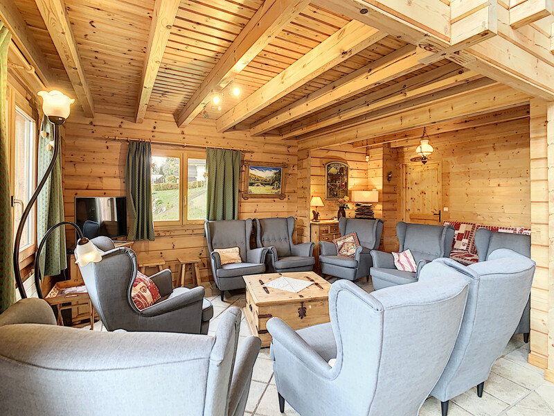 Location Chalet à Demi Quartier 14 personnes, Combloux